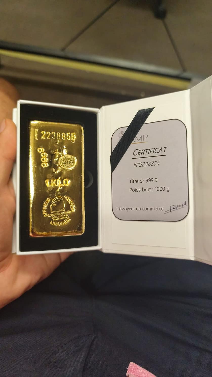 Lingots d'or